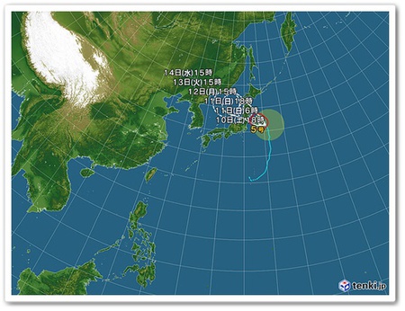 台風0809。