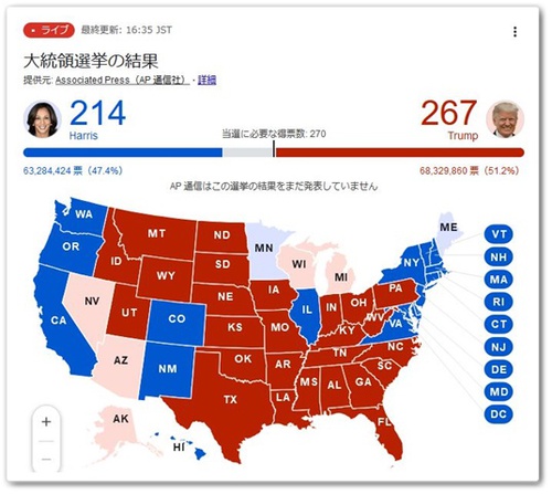 大統領選挙1106。