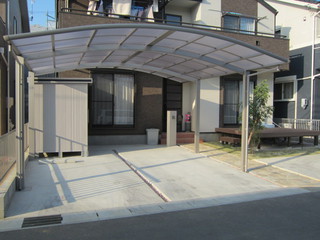 カーポート施工例