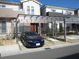 カーポート施工例