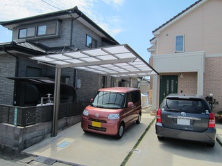 カーポート施工例