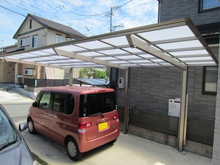 カーポート施工例