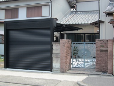 施工例　ｼｬｯﾀｰｹﾞｰﾄ･ｶｰﾎﾟｰﾄ