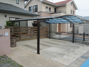 施工例　ｶｰﾎﾟｰﾄ