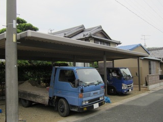 カーポート施工例