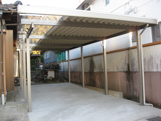 カーポート施工例
