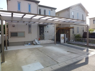 カーポート施工例