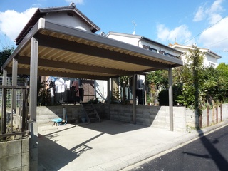 カーポート施工例