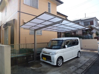 カーポート施行例
