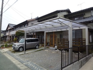 カーポート施工例