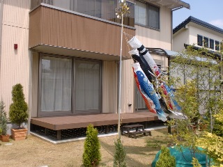 デッキ施工例