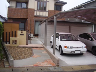 カーポート施工例