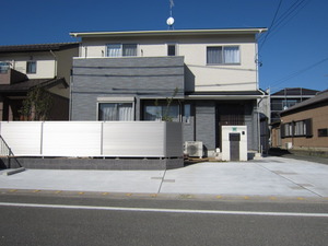 目かくし施工例