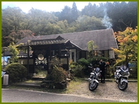 山の中の素敵な古民家カフェ