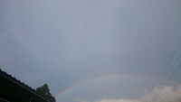 虹。 2015/08/07 18:32:58