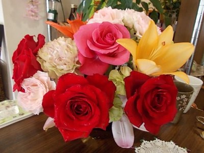 男の生け花☆