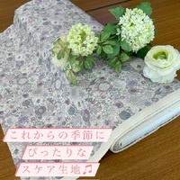 初夏に向けた生地のご案内❣️・・♪》