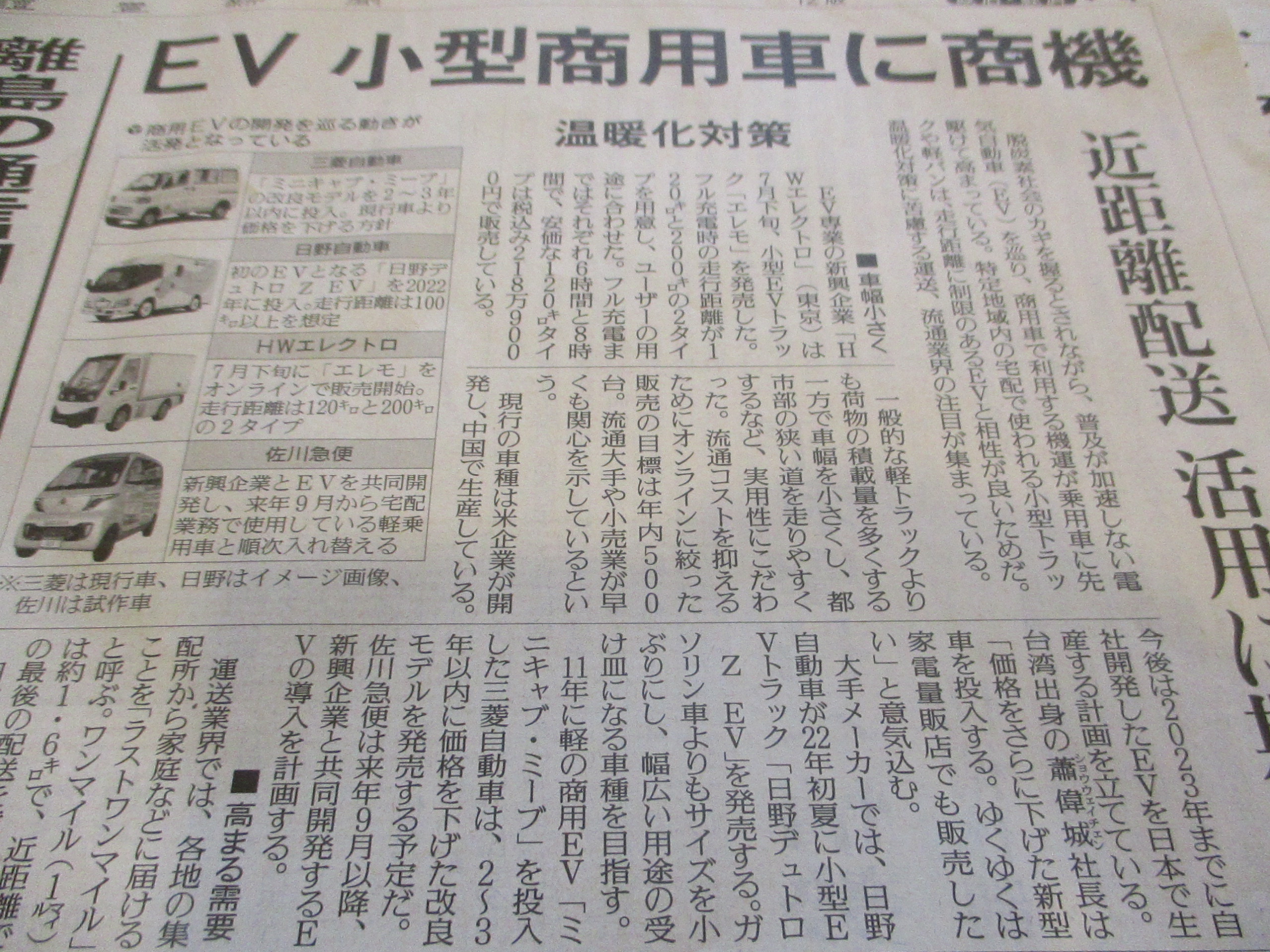 小型商用EV
