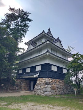 吉田城訪城　7/24　北多門付近石垣修復現場