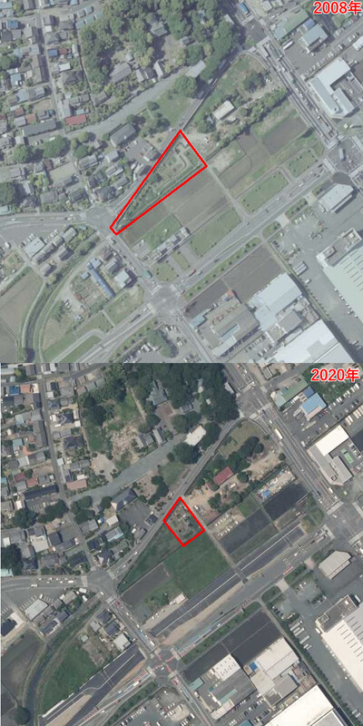 旧とんぼ公園2008年＆2020年