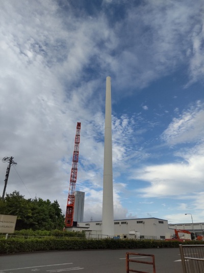 ご近所懐古散歩御津町佐脇浜 8/12 風車（風力発電）