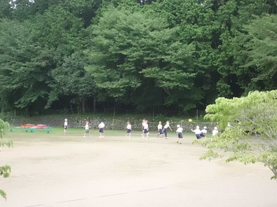 久しぶりの外遊び