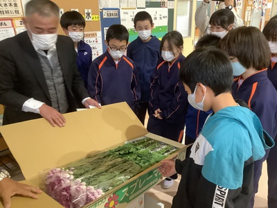 豊川用水水源地域感謝訪問にて