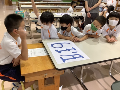 新しい掃除場所でも頑張るぞ