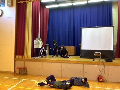 学習発表会の一場面