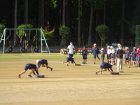 タイヤ押しリレー