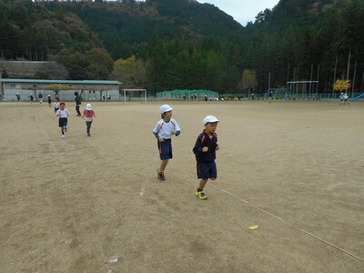 かけ足運動週間、スタート