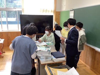 4．5  入学式準備