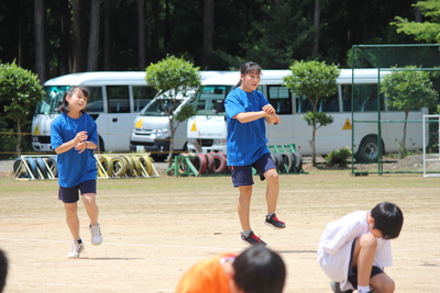 夏空の下、すばらしい運動会！！その２