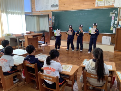 音読発表会「おとうとねずみチロ」