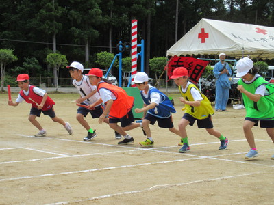 夏空の下、すばらしい運動会！！その２