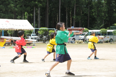 夏空の下、すばらしい運動会！！その２