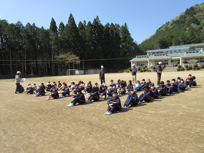 今年度初めての避難訓練