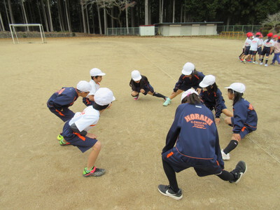 かけ足運動週間、スタート