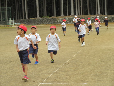 かけ足運動週間、スタート