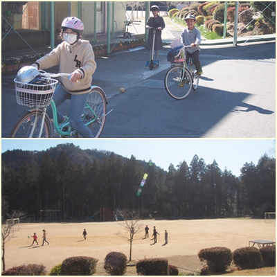 子どもたちが遊びに来ました