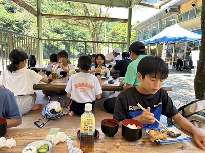 広見ヤナにて