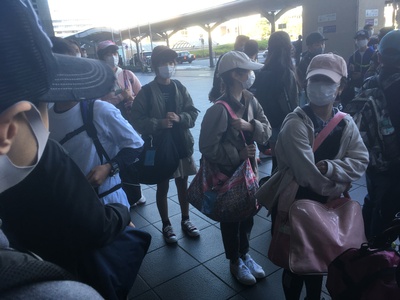 京都駅到着