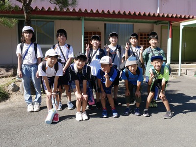 野外体験学習スタート！