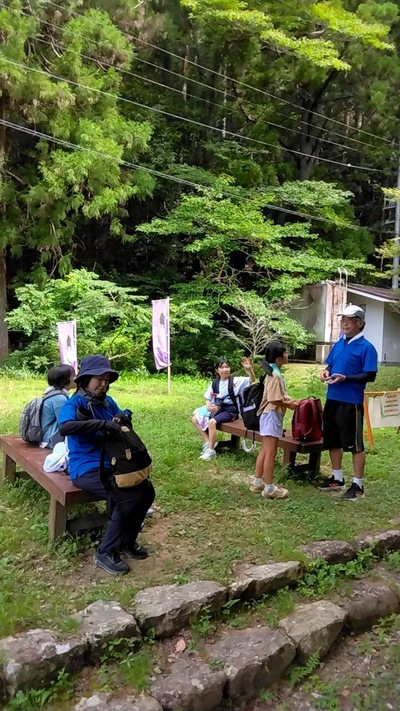 野外体験学習スタート！