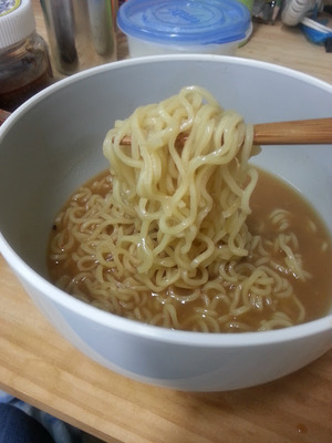 今日はキリンラーメン