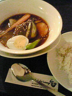スープカレーうまし。