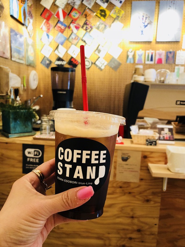 コーヒースタンド　　オオサカ　　さん　　で　　珈琲　　　☆