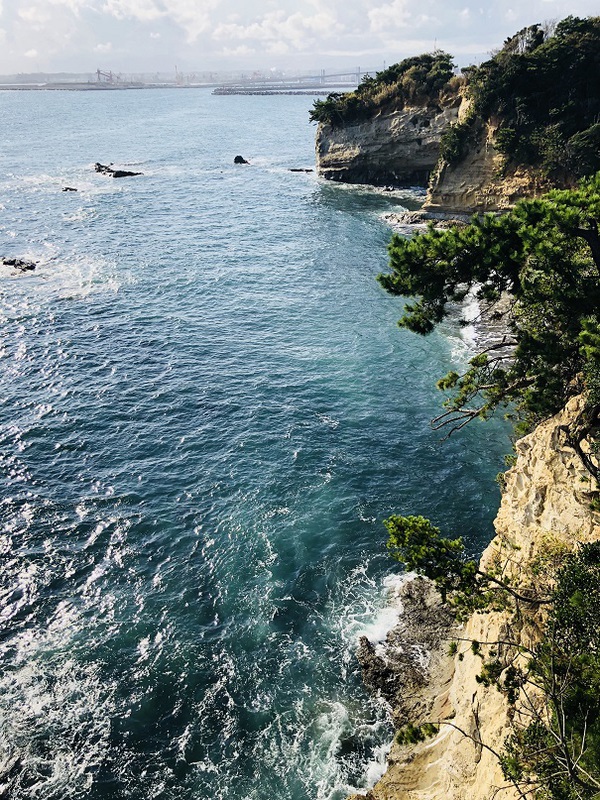 潮見台　展望台　から　　海の上へ　　☆