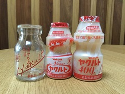 東三河ヤクルト販売ブログ:ビン牛乳ならぬビンヤクルト