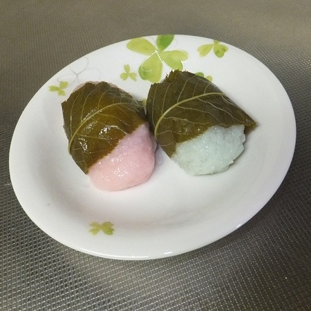初めての✿桜餅✿作り